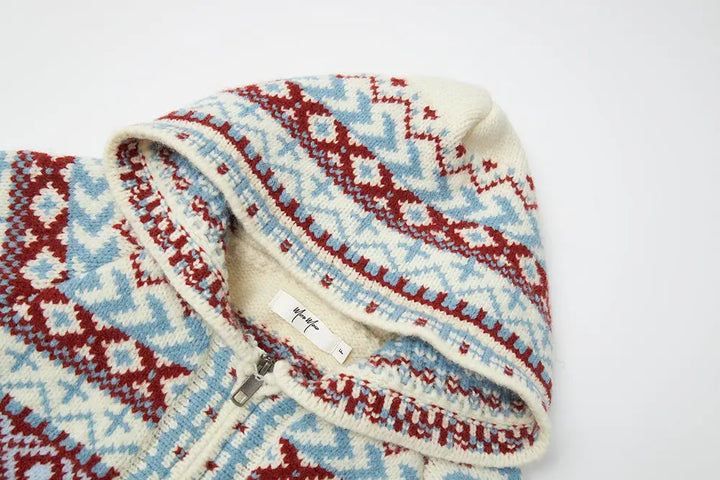 An image of a   41316 Norwegian Holiday Cardigan by  Mirra Masa