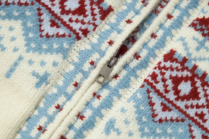 An image of a   41316 Norwegian Holiday Cardigan by  Mirra Masa