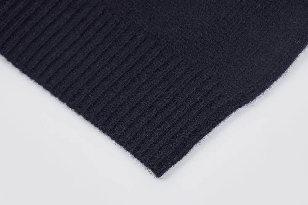 An image of a   41328 Pure Wool Flower Crewneck Sweater by  Mirra Masa