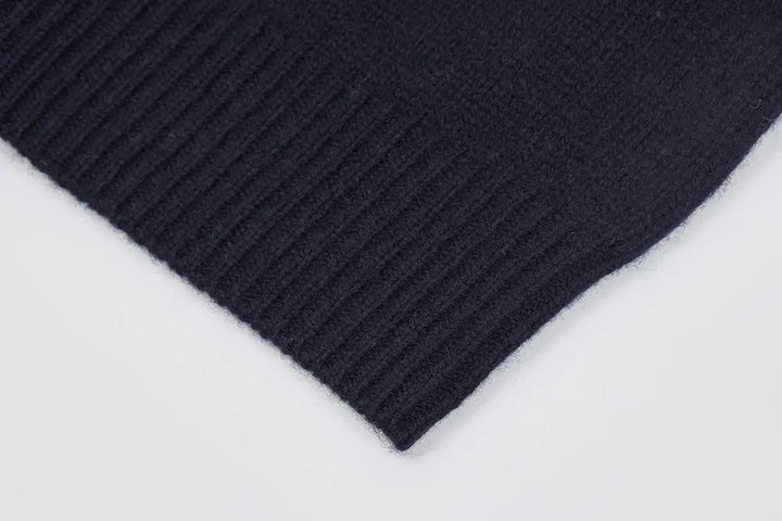 An image of a   41328 Pure Wool Flower Crewneck Sweater by  Mirra Masa