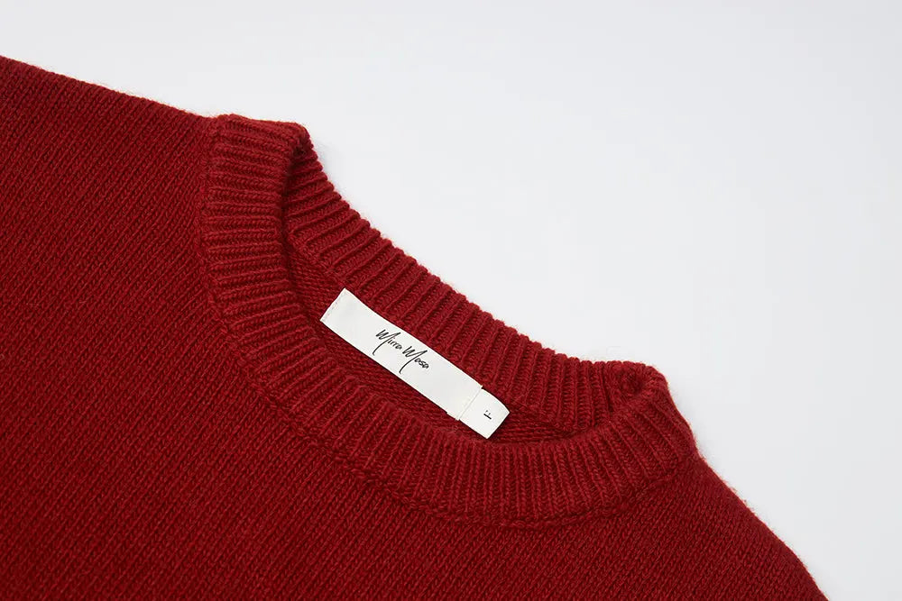 An image of a   41358 Pony Patch Wool Blend Sweater by  Mirra Masa