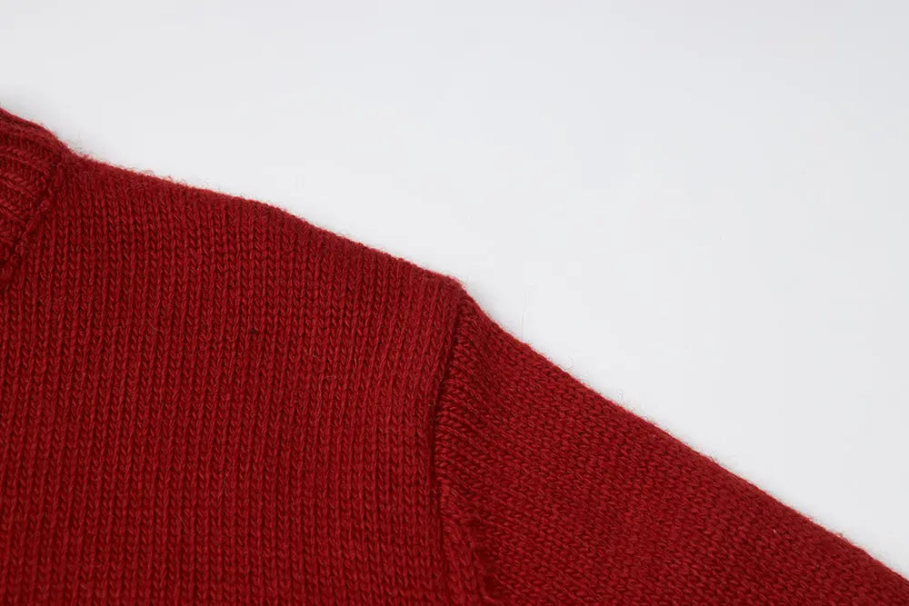 An image of a   41358 Pony Patch Wool Blend Sweater by  Mirra Masa