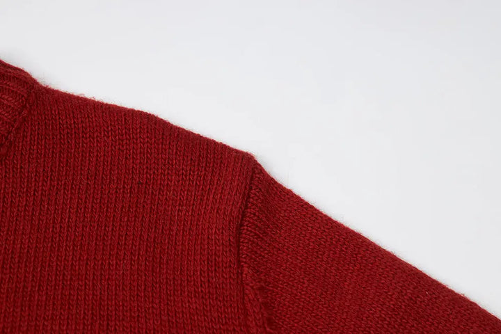 An image of a   41358 Pony Patch Wool Blend Sweater by  Mirra Masa