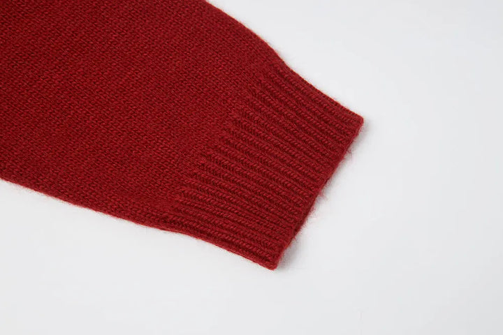 An image of a   41358 Pony Patch Wool Blend Sweater by  Mirra Masa