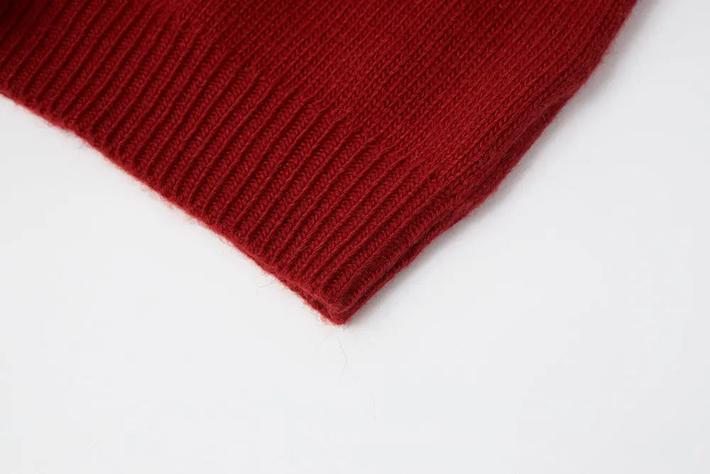 An image of a   41358 Pony Patch Wool Blend Sweater by  Mirra Masa