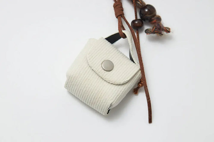 An image of a   41374 Corduroy Overshirt with Pouch Accessory by  Mirra Masa