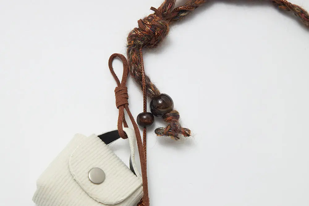 An image of a   41374 Corduroy Overshirt with Pouch Accessory by  Mirra Masa