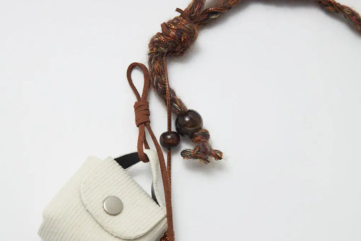 An image of a   41374 Corduroy Overshirt with Pouch Accessory by  Mirra Masa