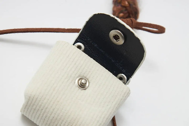 An image of a   41374 Corduroy Overshirt with Pouch Accessory by  Mirra Masa