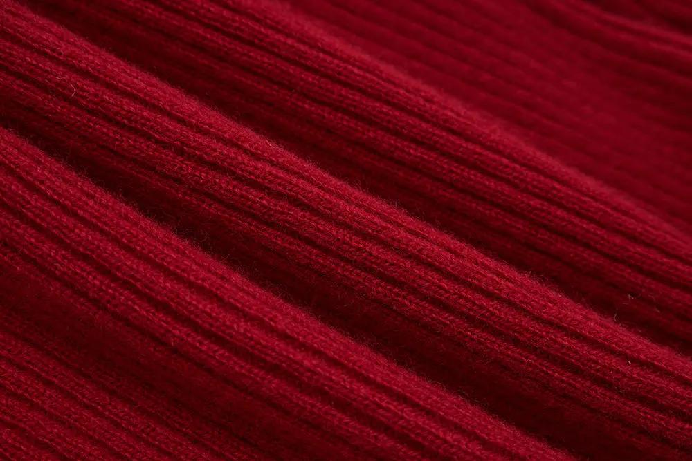 An image of a   41621 Soft Line Ribbed Wool Top by  Mirra Masa