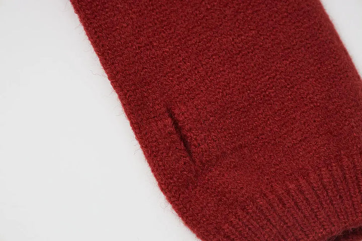 An image of a   41640 Round Neck Knit with Pearls & Bow by  Mirra Masa