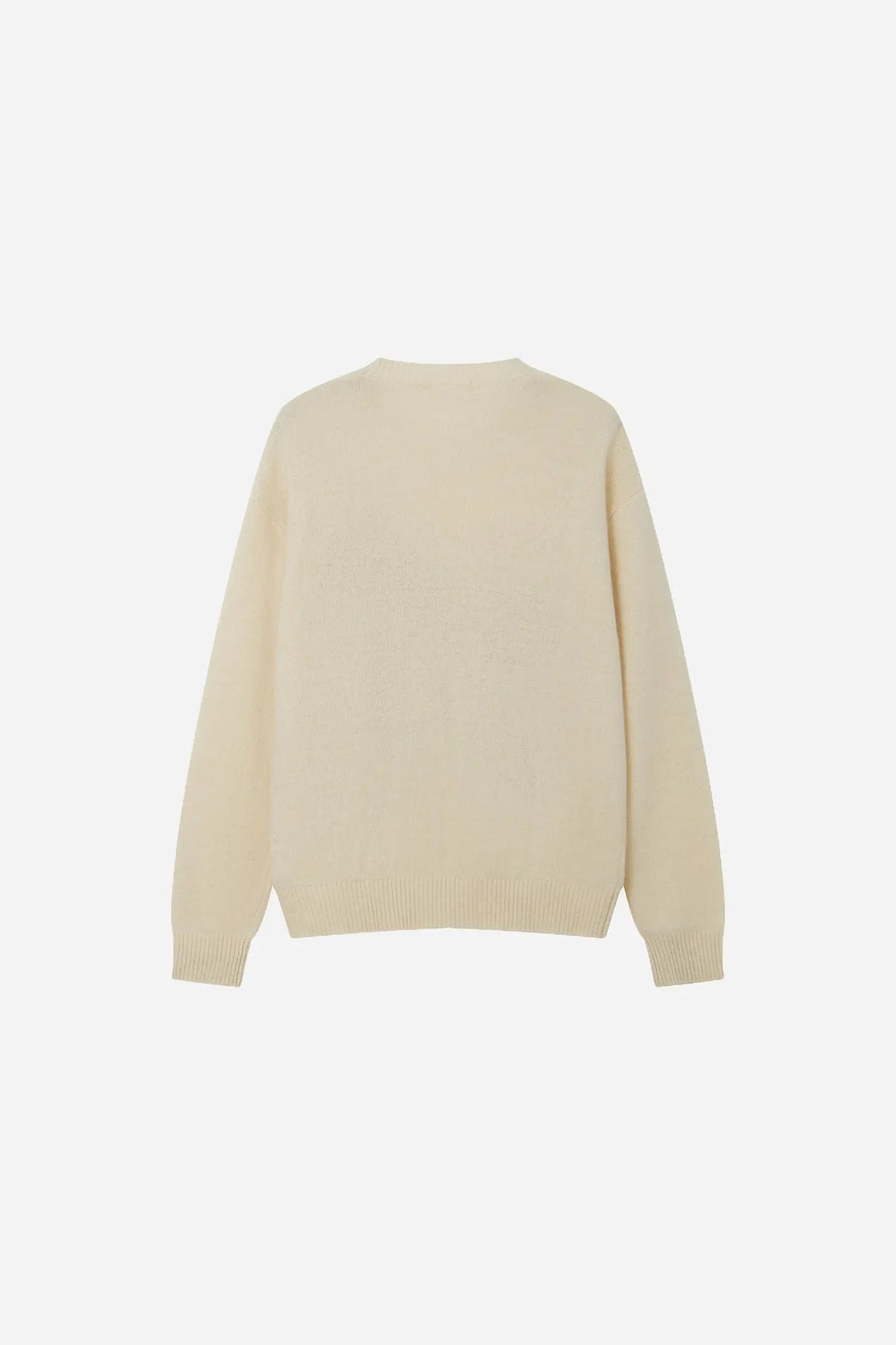 An image of a   41836 Crewneck Wool Sweater with Bow by  Mirra Masa