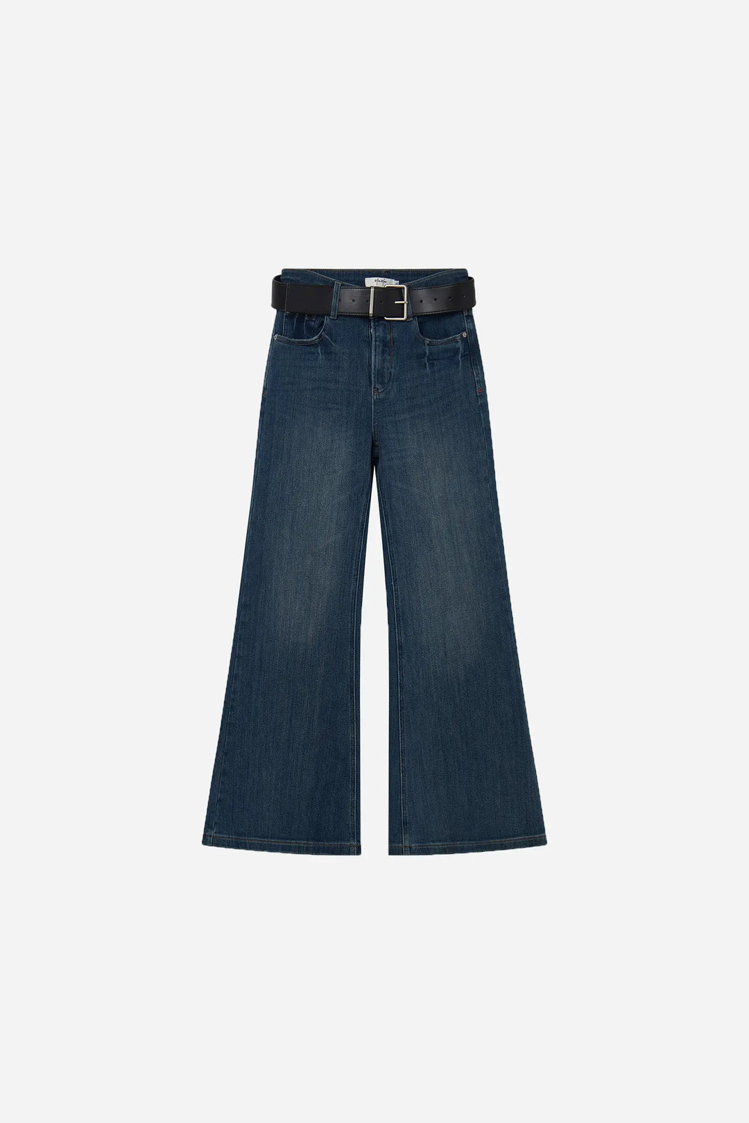 An image of a   42134 Fleece Flared Jeans by  Mirra Masa