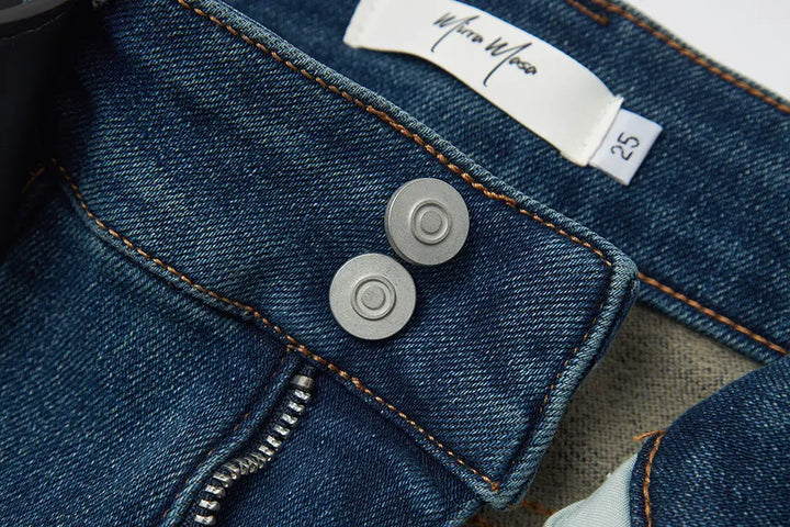 An image of a   42134 Fleece Flared Jeans by  Mirra Masa