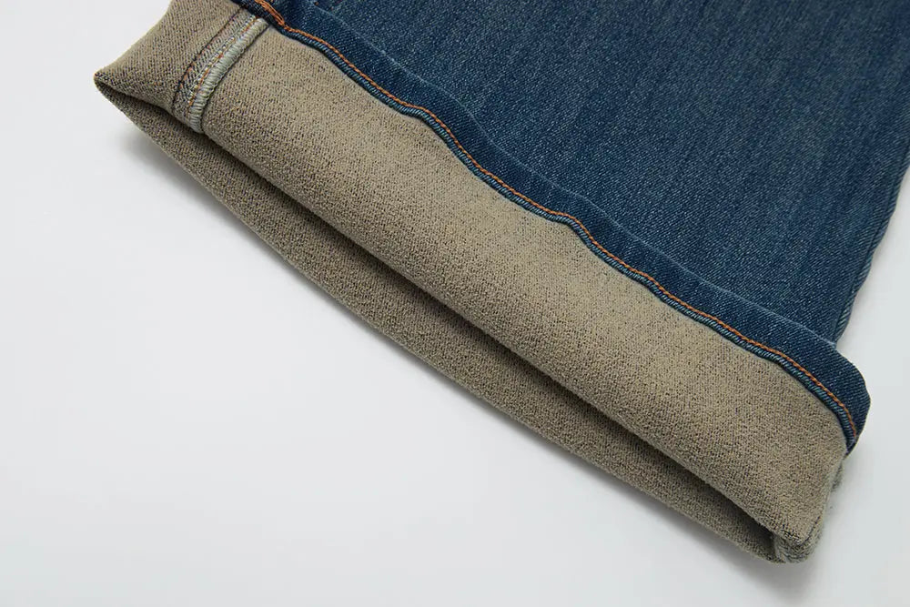 An image of a   42134 Fleece Flared Jeans by  Mirra Masa
