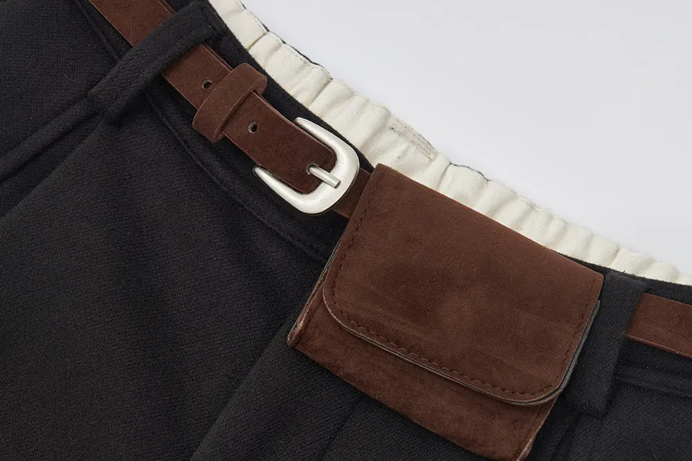 An image of a   42274 Extra Warmth Flare Pants by  Mirra Masa