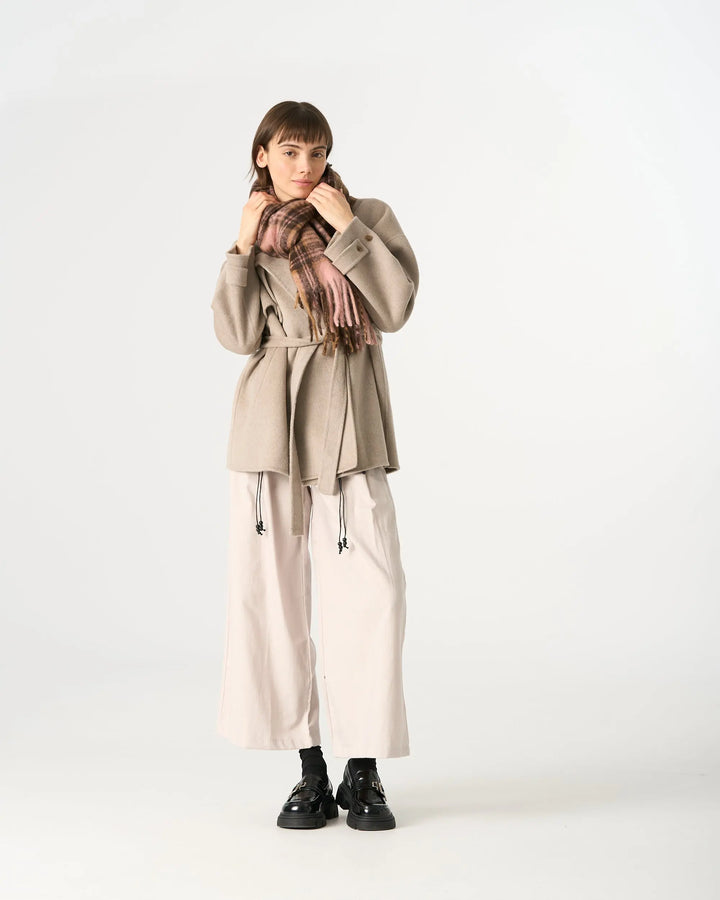 An image of a   44150 Short Wool Coat by  Mirra Masa