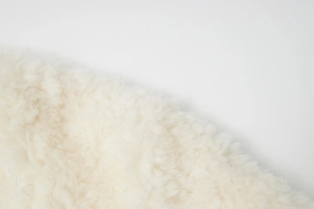 An image of a   44389 Women's Cropped Wool Teddy Jacket by  Mirra Masa
