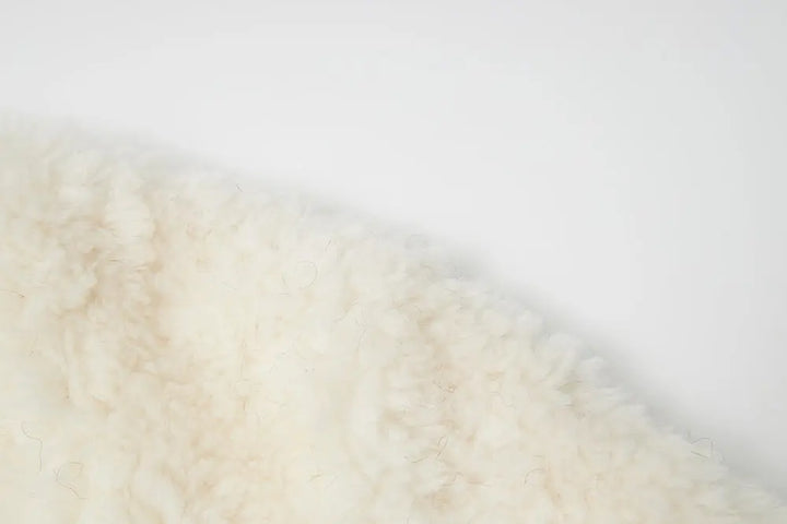 An image of a   44389 Women's Cropped Wool Teddy Jacket by  Mirra Masa