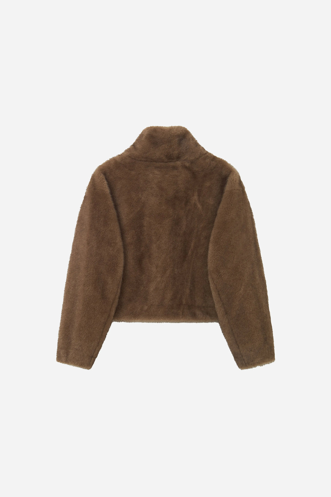 An image of a   44544 Faux Fur Cropped Jacket by  Mirra Masa