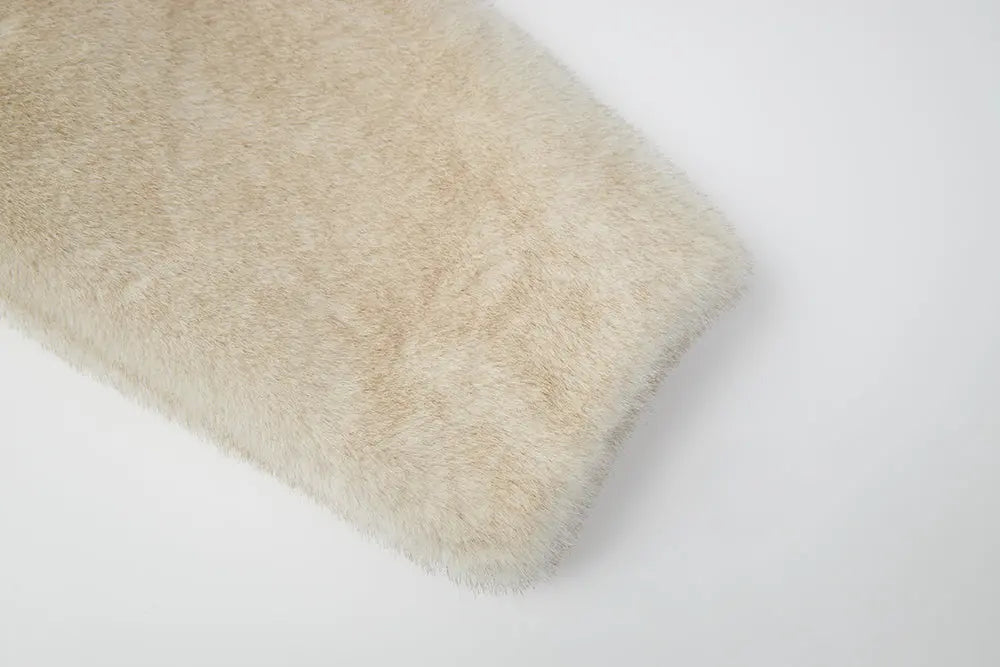 An image of a   44544 Faux Fur Cropped Jacket by  Mirra Masa