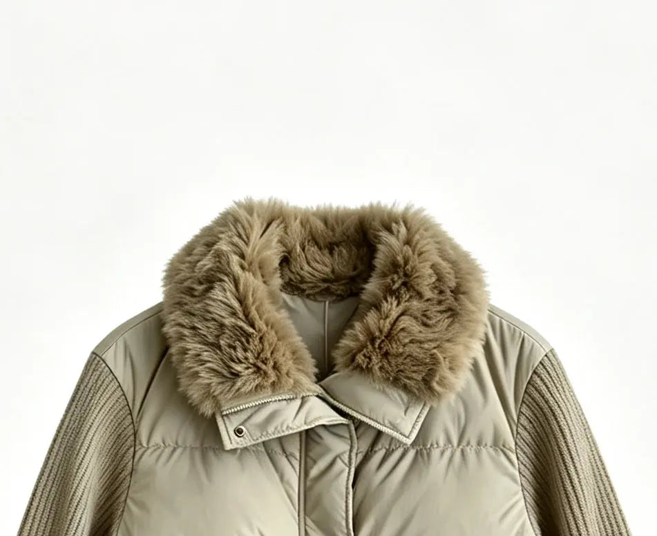 An image of a   44567 Alpine Puffer Jacket by  Mirra Masa