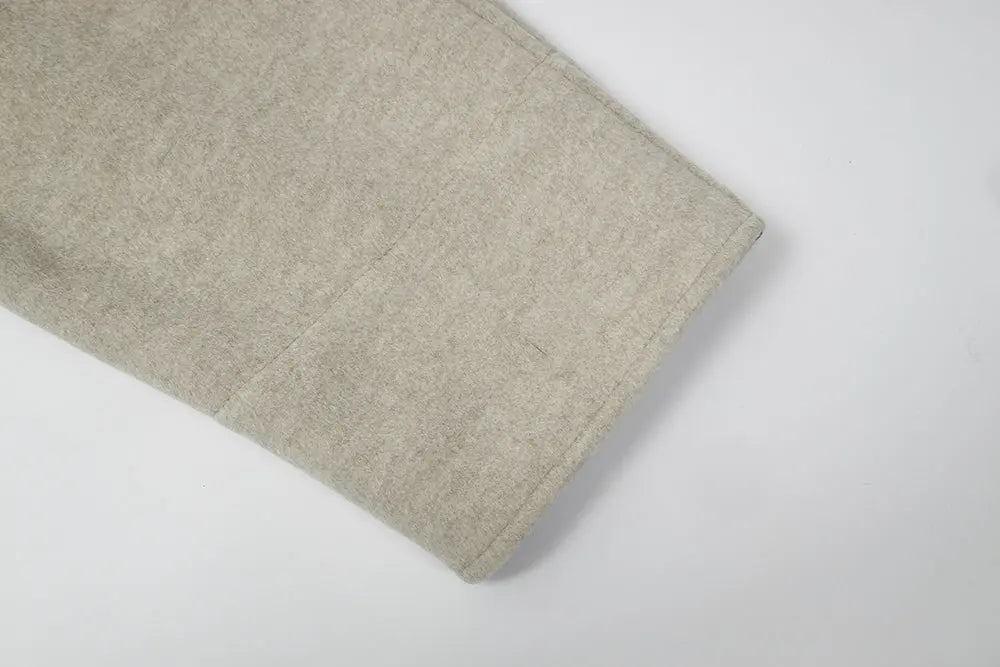 An image of a   44782 Plaid-Cuff Jacket by  Mirra Masa