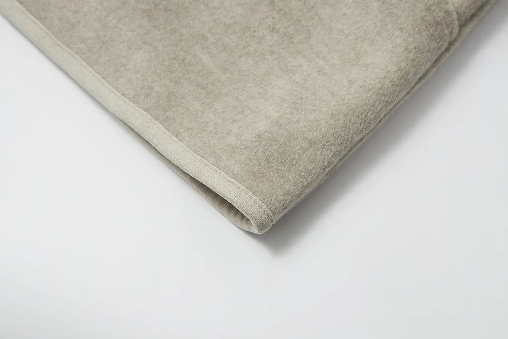 An image of a   44782 Plaid-Cuff Jacket by  Mirra Masa