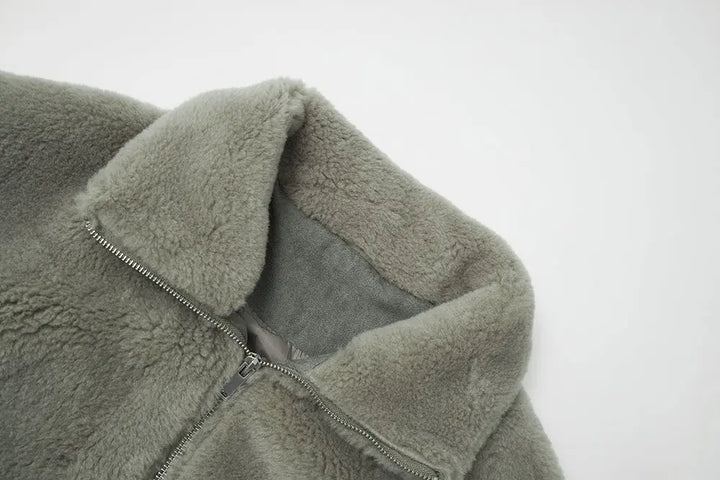An image of a   44958 Women's Cloud Fleece Bomber by  Mirra Masa