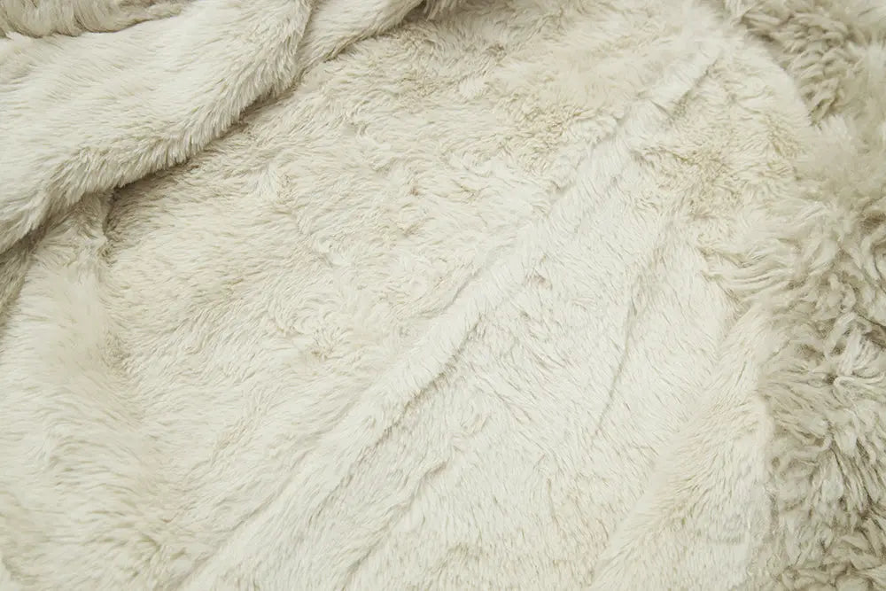An image of a   44980 Shearling Button Down Jacket by  Mirra Masa