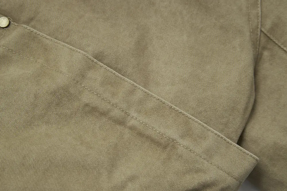 An image of a   44980 Shearling Button Down Jacket by  Mirra Masa