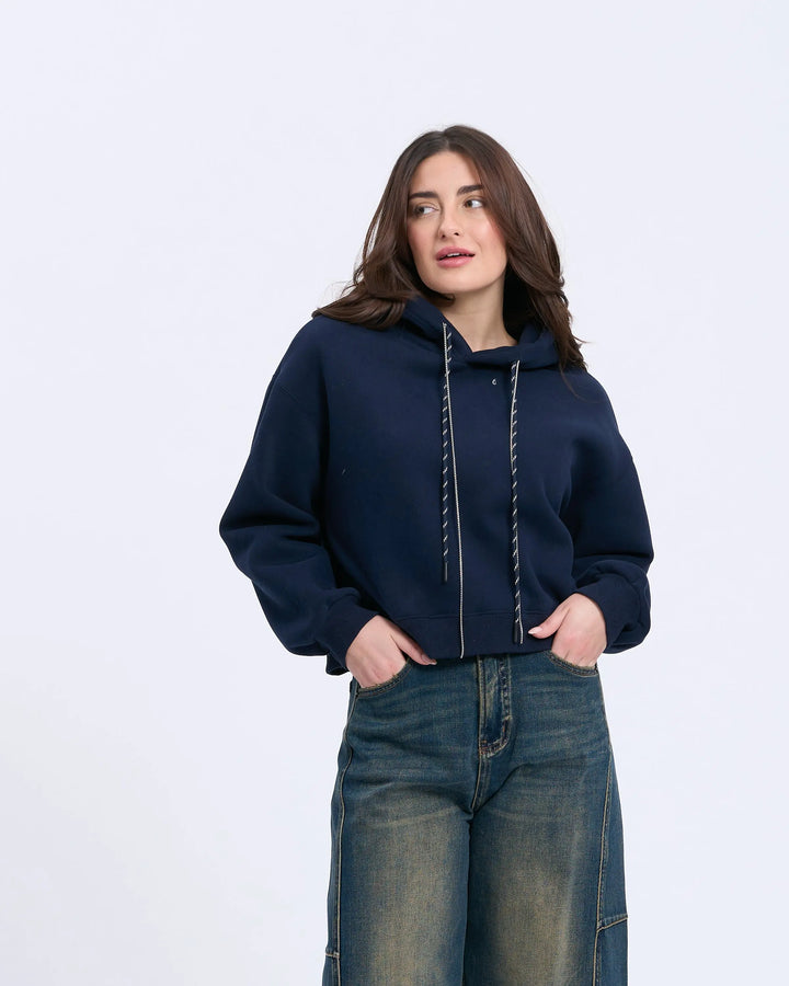 An image of a   4804Q Thermal Fleece-Lined Hoodie by  Mirra Masa