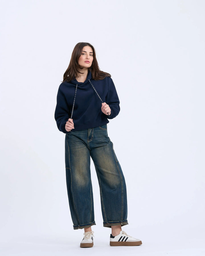 An image of a   4804Q Thermal Fleece-Lined Hoodie by  Mirra Masa