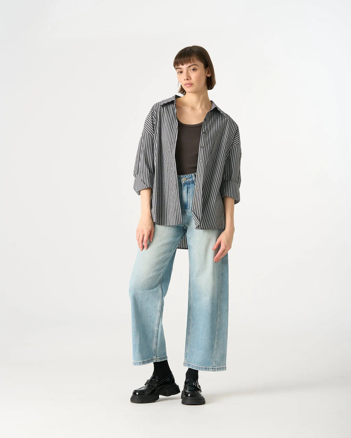 An image of a   4865C Straight Leg Jeans by  Mirra Masa