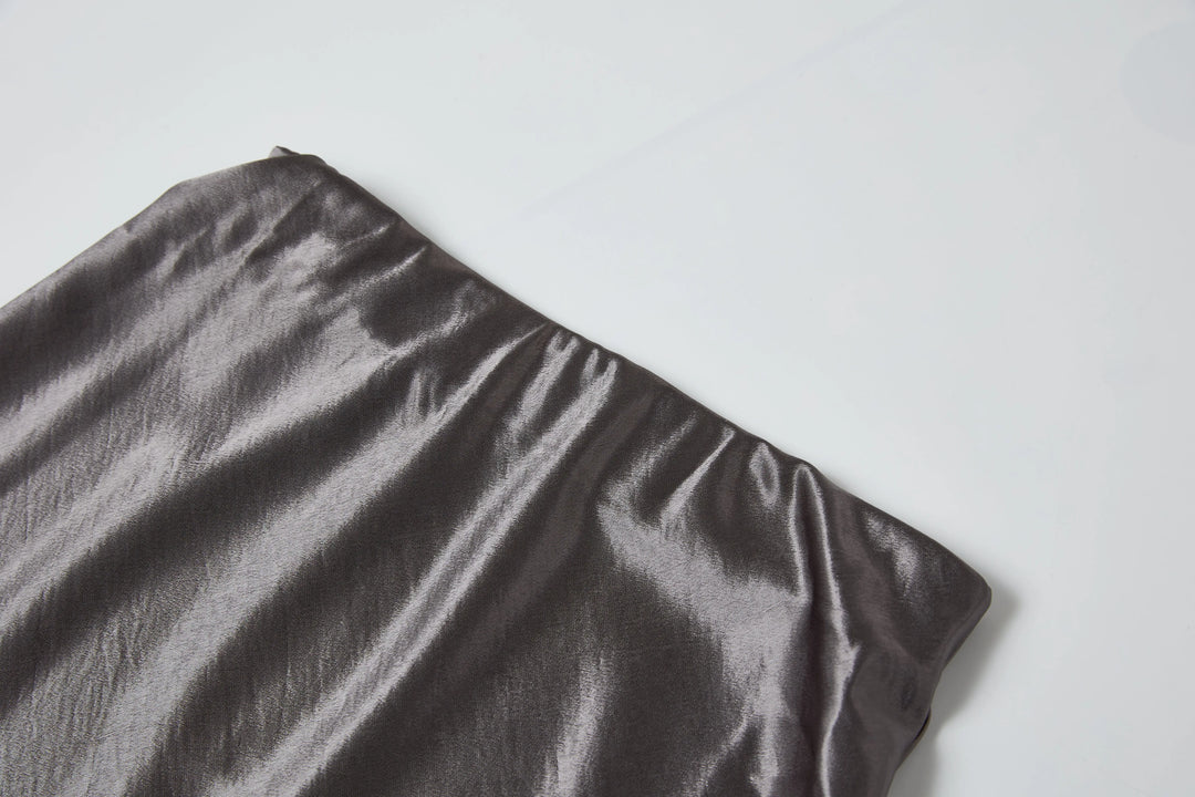 An image of a   4974Q Satin Skirt by  Mirra Masa