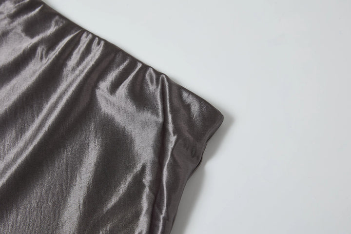 An image of a   4974Q Satin Skirt by  Mirra Masa