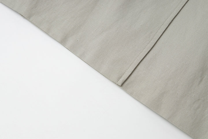 S44879 Double Breasted High Neck Jacket