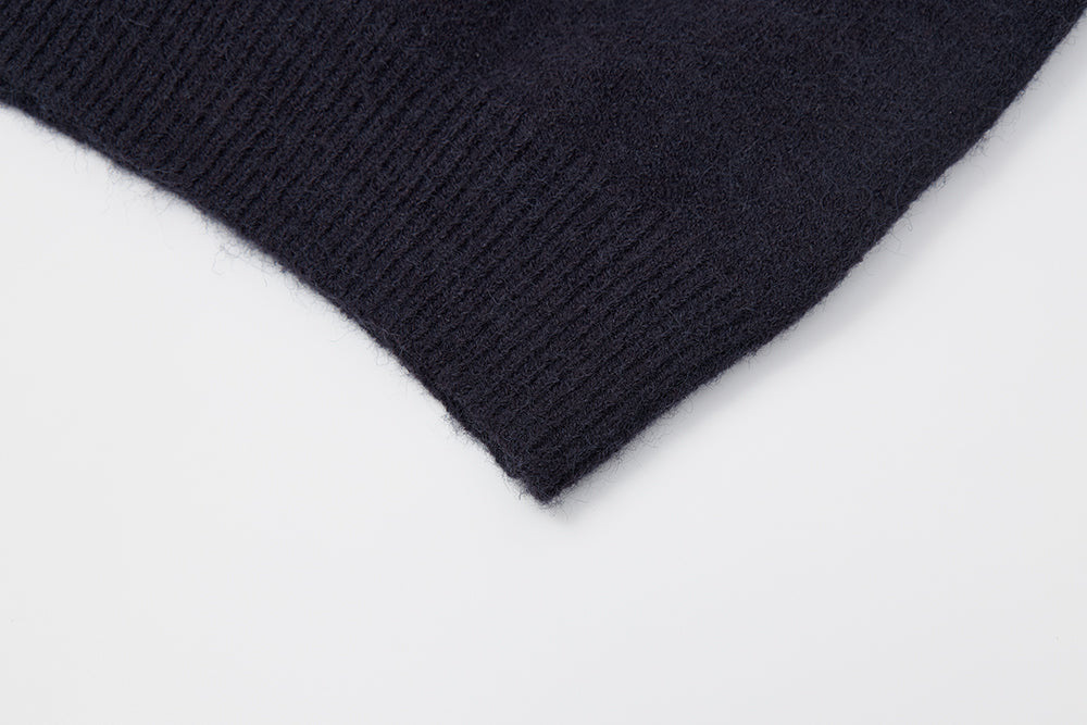 31167 Knit Vest with Shoulder Sweater