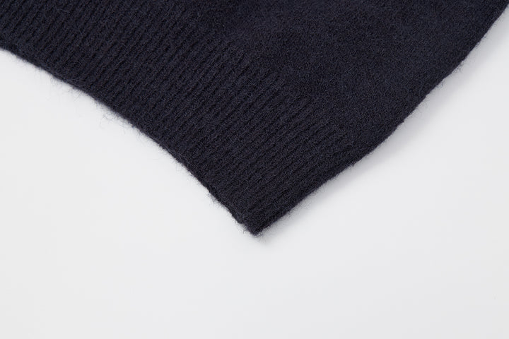 31167 Knit Vest with Shoulder Sweater