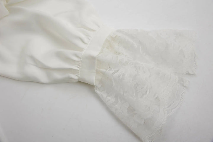 An image of a   6002 Lace Blouse by  Mirra Masa