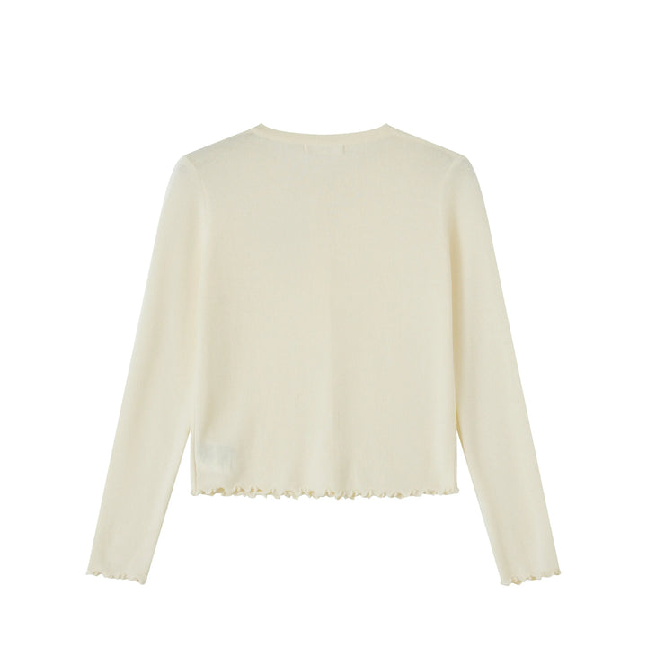 An image of a   6115C Everyday Knitwear Cardigan by  Mirra Masa