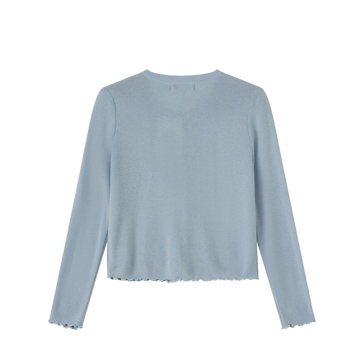 An image of a   6115C Everyday Knitwear Cardigan by  Mirra Masa