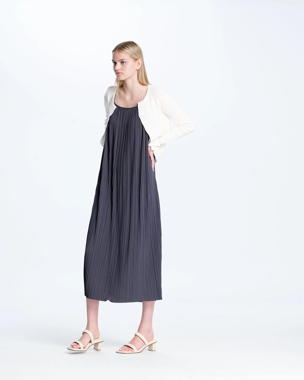 An image of a   6411L Slip Dress by  Mirra Masa