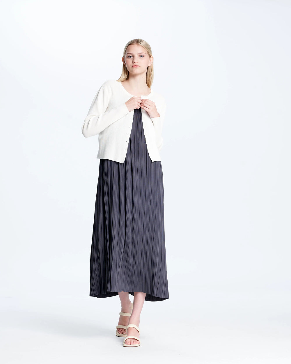 An image of a   6411L Slip Dress by  Mirra Masa