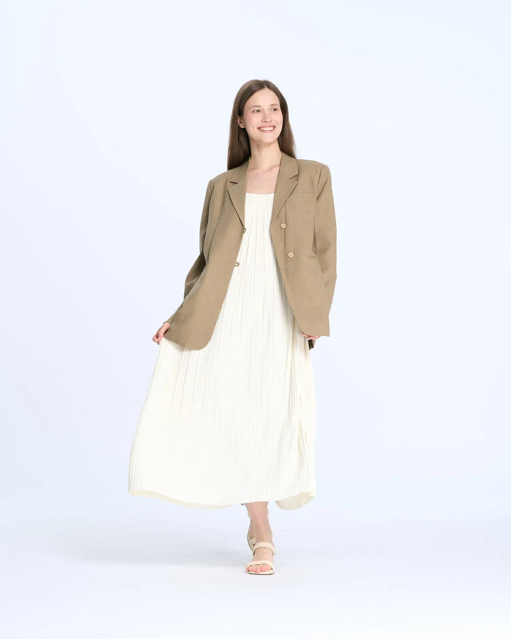 An image of a   6411L Slip Dress by  Mirra Masa