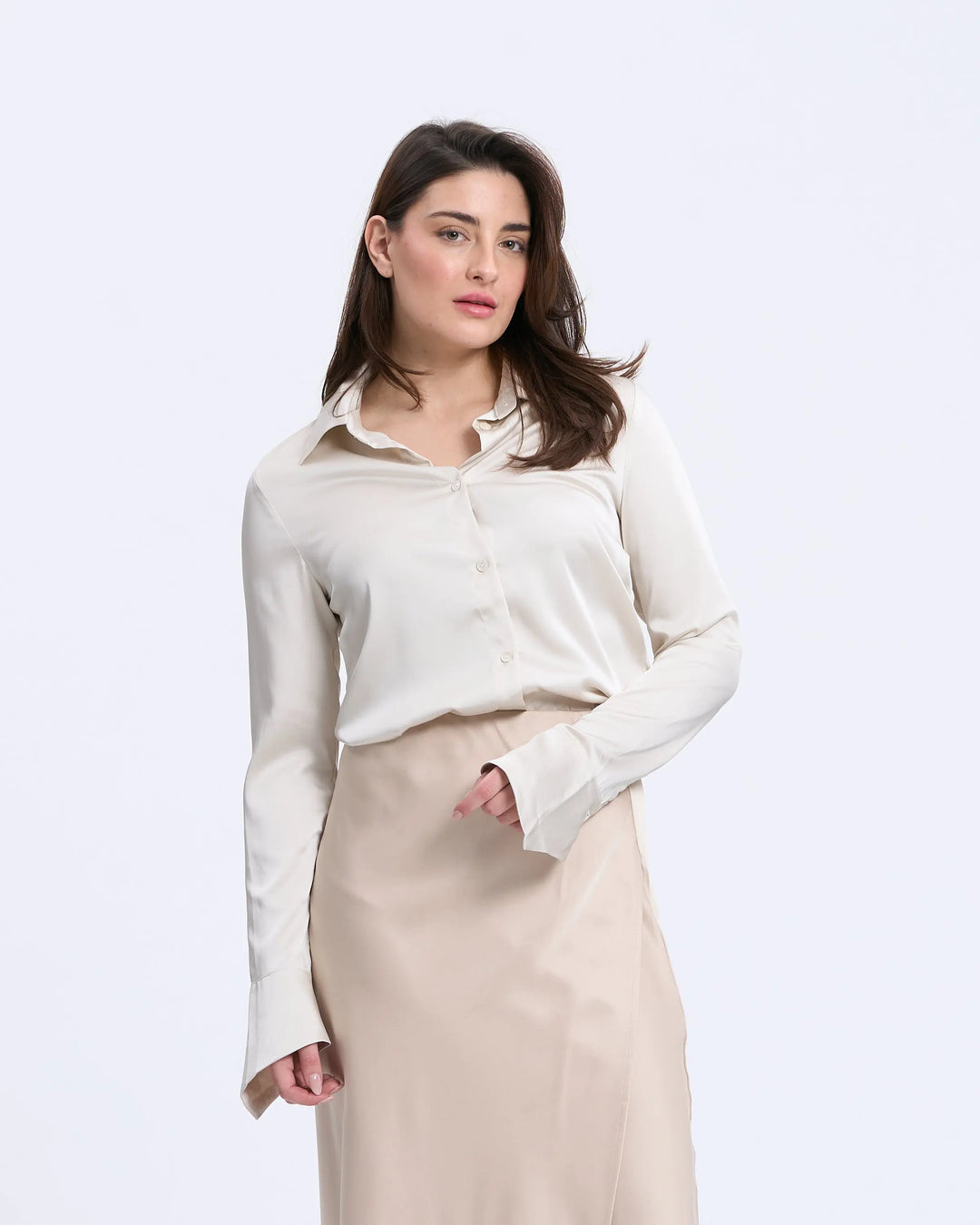 An image of a   6431C Throw On Shirt by  Mirra Masa