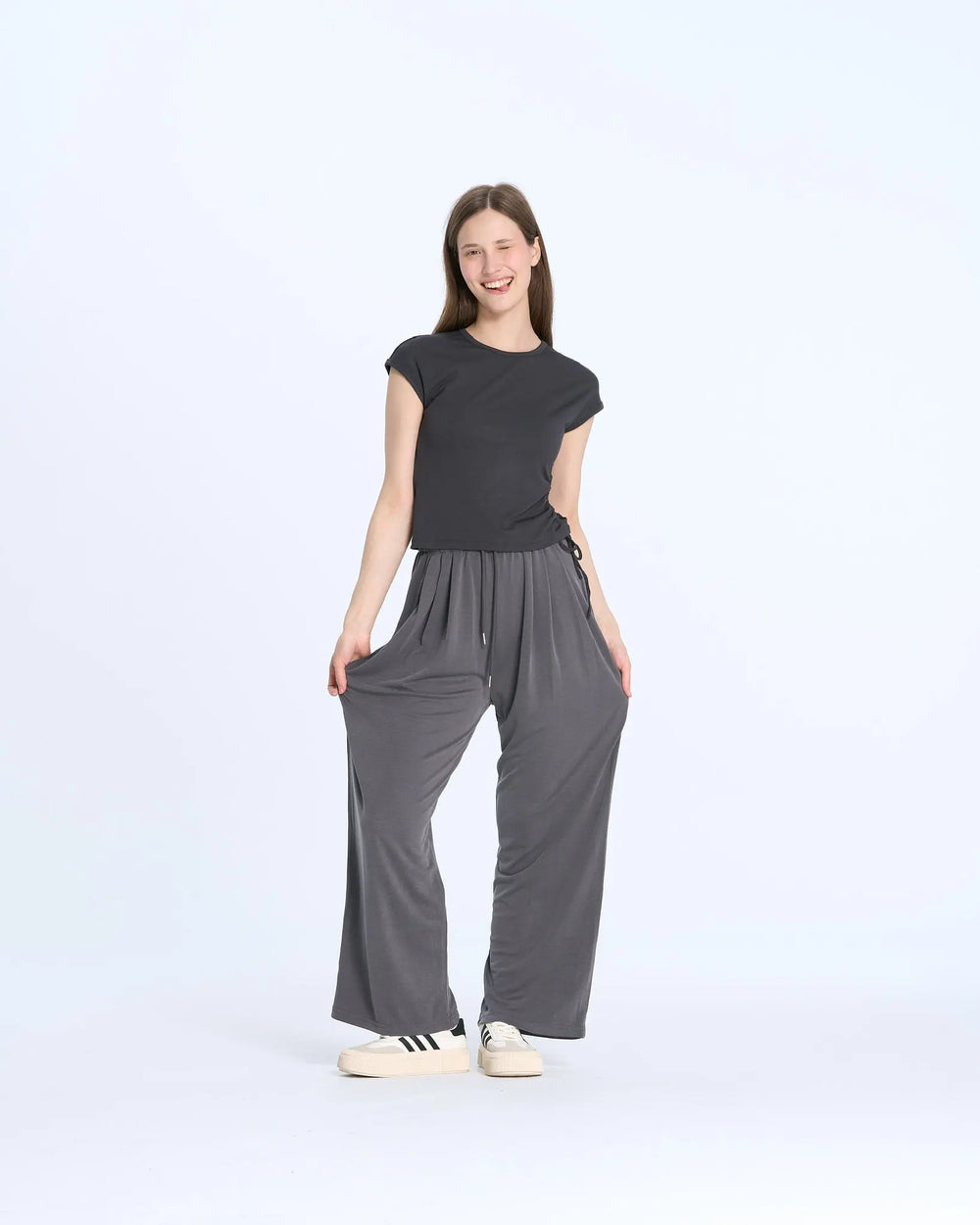 An image of a   6649 Wide Leg Pants by  Mirra Masa