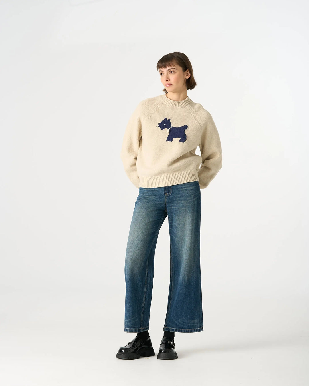 An image of a   7574D Puppy Sweater by  Mirra Masa