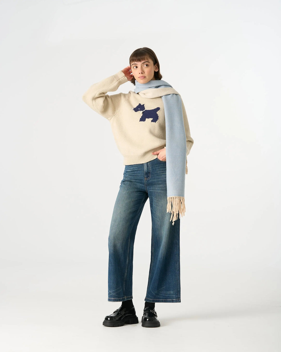 An image of a   7574D Puppy Sweater by  Mirra Masa