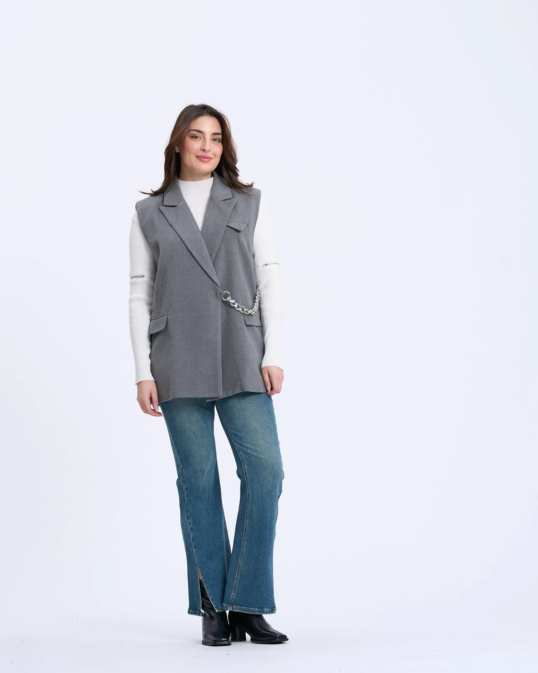 An image of a   81169 Statement Vest by  Mirra Masa